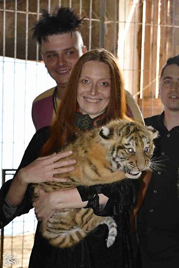 Fotoalbum z křtu tygřat v zooparku Ringelland